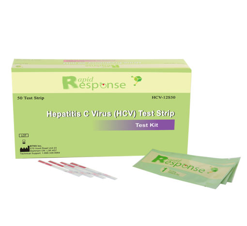 Hepatitis C Virus (HCV) Test Strip